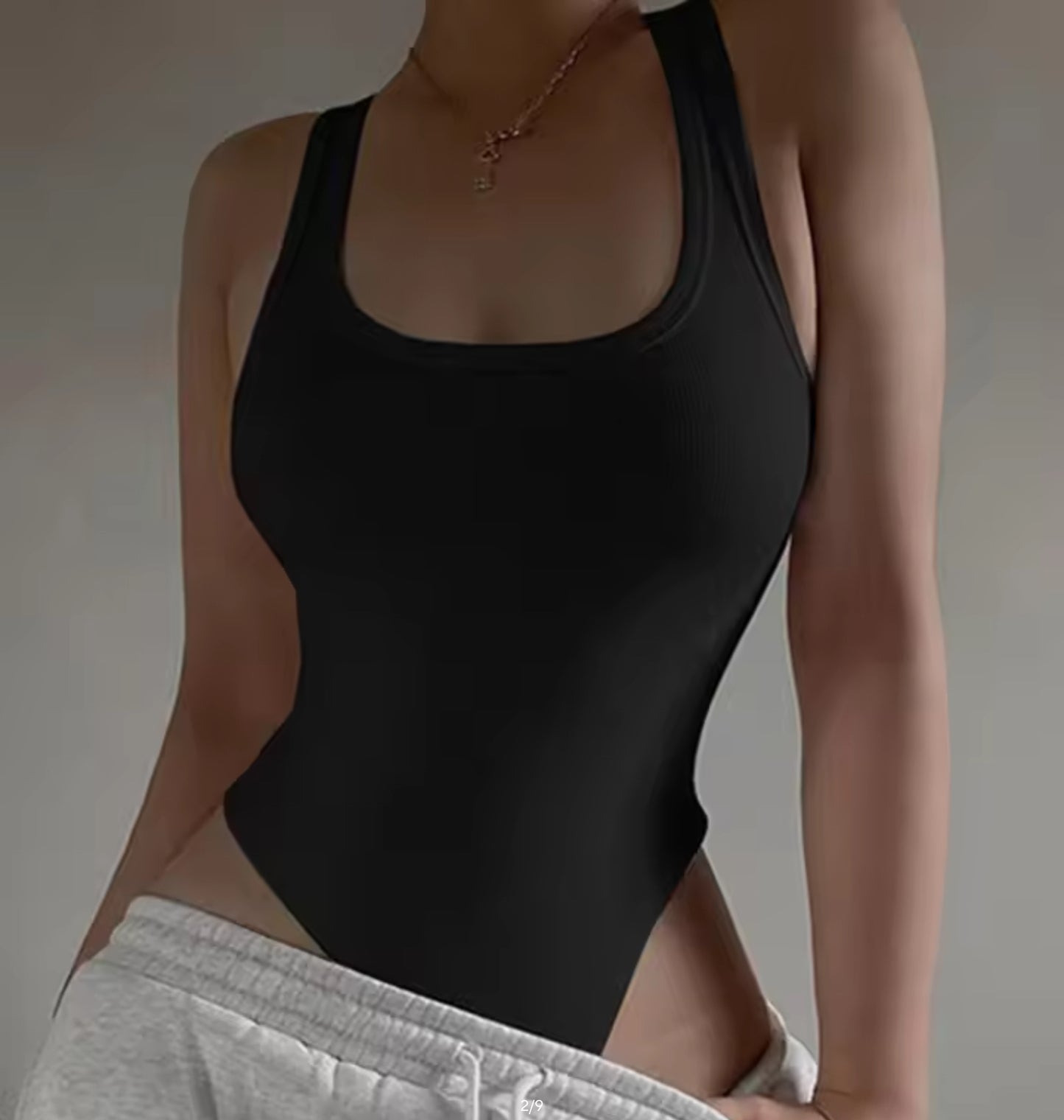 Sleeveless Knit Bodysuit